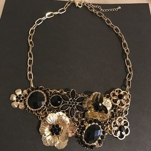 Black and gold Necklace